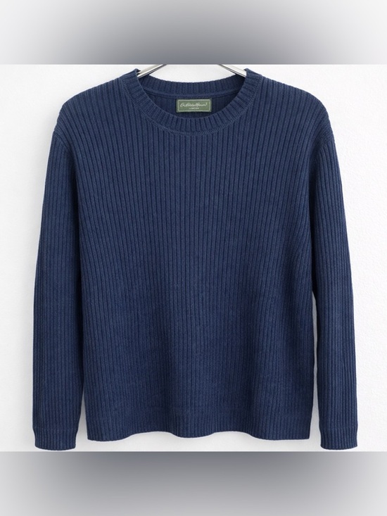 Eddie Bauer Other - Eddie Bauer Ribbed Crewneck Sweater - Blue
